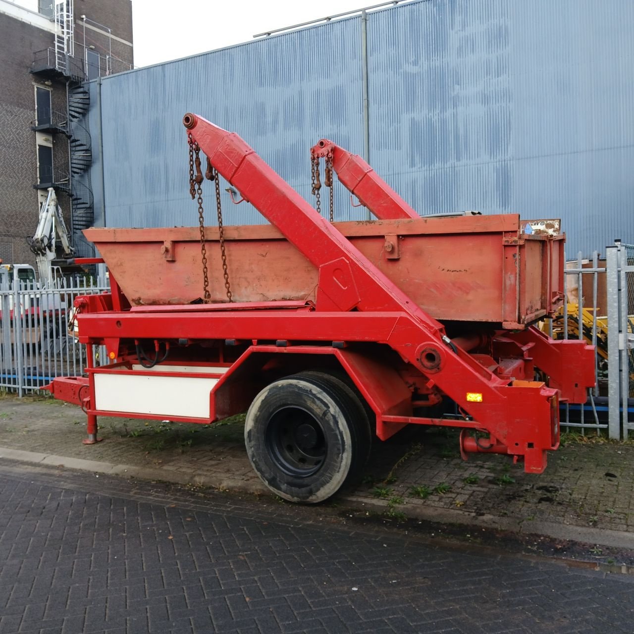 Abrollcontainer του τύπου Sonstige Zelfbouw Kettingen, Gebrauchtmaschine σε Alblasserdam (Φωτογραφία 3)