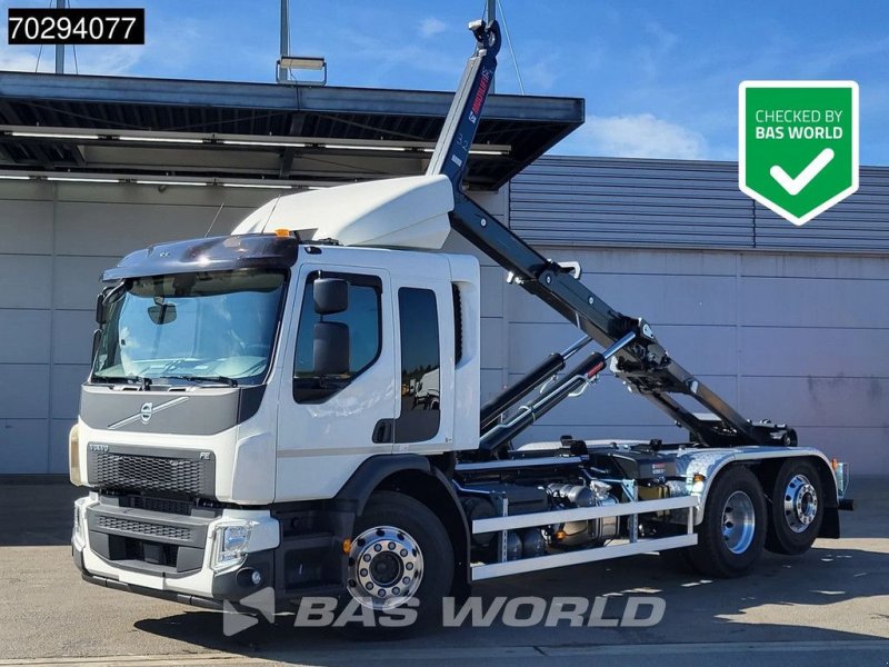 Abrollcontainer du type Volvo FE 320 6X2 NEW HIAB 21Tons Abrollkipper Lift+Lenkachse Automatic, Neumaschine en Veghel (Photo 1)