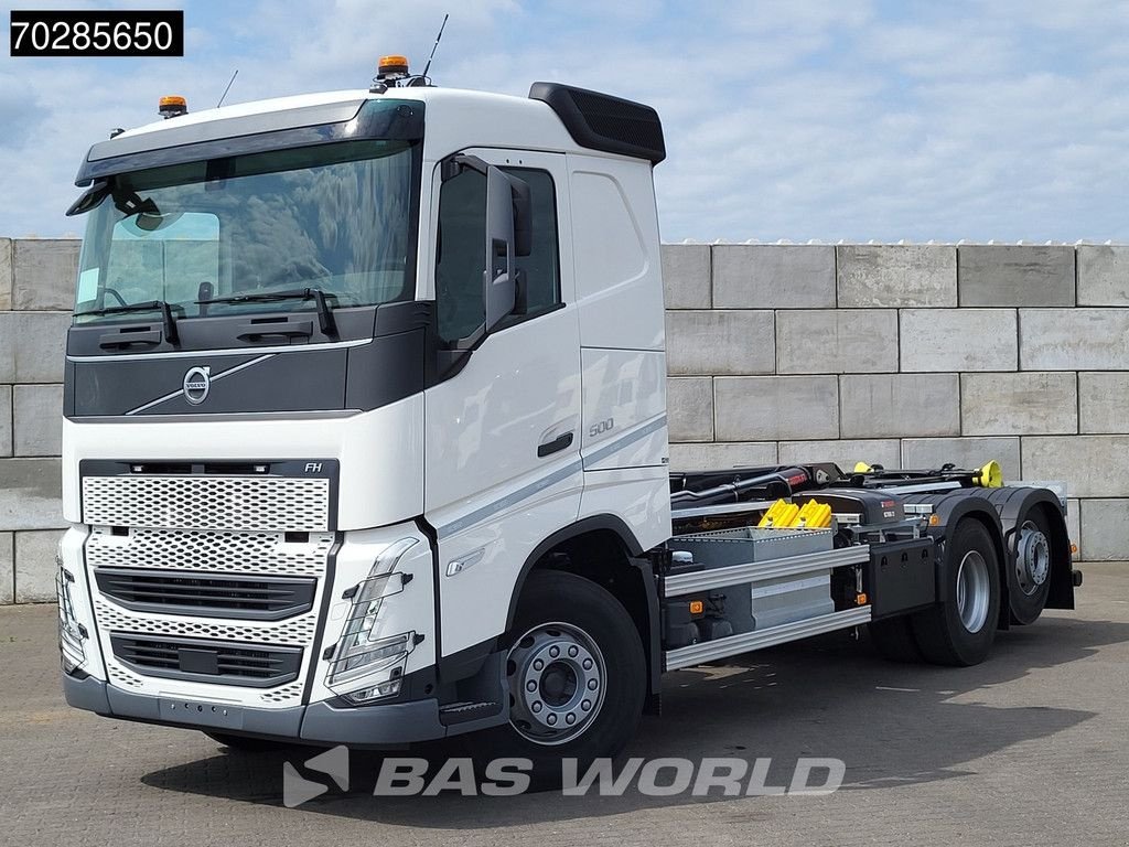 Abrollcontainer des Typs Volvo FH 500 6X2 NEW! 21tons HIAB ULT21S59 VEB+ Lift+Lenkachse ACC LED, Neumaschine in Veghel (Bild 2)