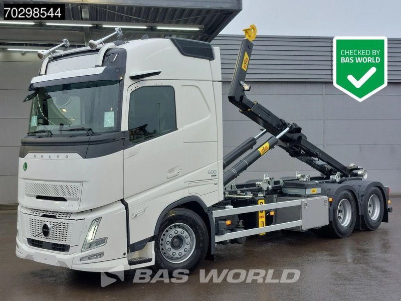 Abrollcontainer vrste Volvo FH 500 6X2 NEW! Aero HYVA 26-60S Containersystem Lift axle VEB+, Neumaschine v Veghel (Slika 1)