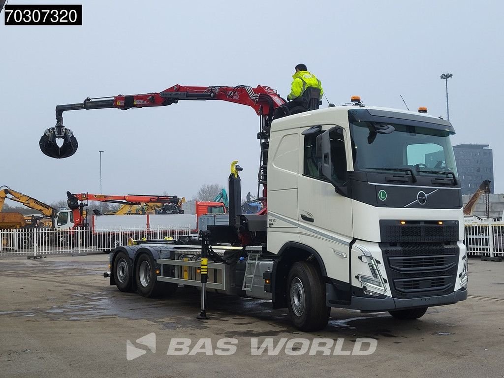 Abrollcontainer tipa Volvo FH 500 6X2 NEW! Penz Crane 15Z.9.50R HIAB 20S56 containersystem, Neumaschine u Veghel (Slika 3)