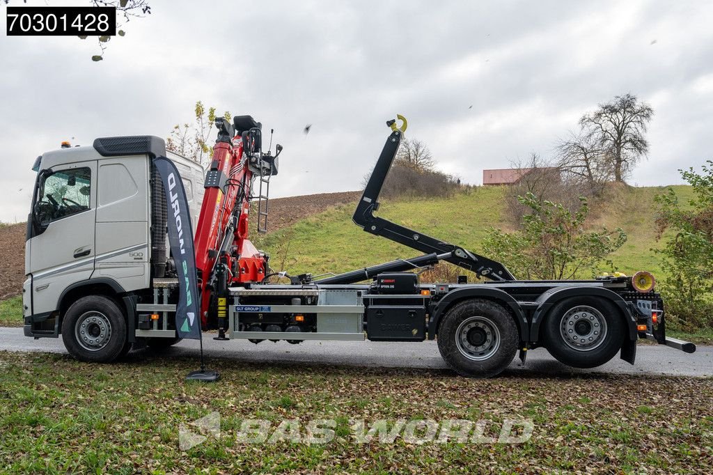 Abrollcontainer des Typs Volvo FH 500 6X2 NEW! Penz Crane 15Z9.50R HIAB Opt 20S56 abroller Auto, Neumaschine in Veghel (Bild 7)