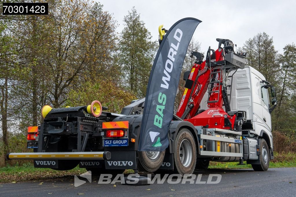Abrollcontainer des Typs Volvo FH 500 6X2 NEW! Penz Crane 15Z9.50R HIAB Opt 20S56 abroller Auto, Neumaschine in Veghel (Bild 5)