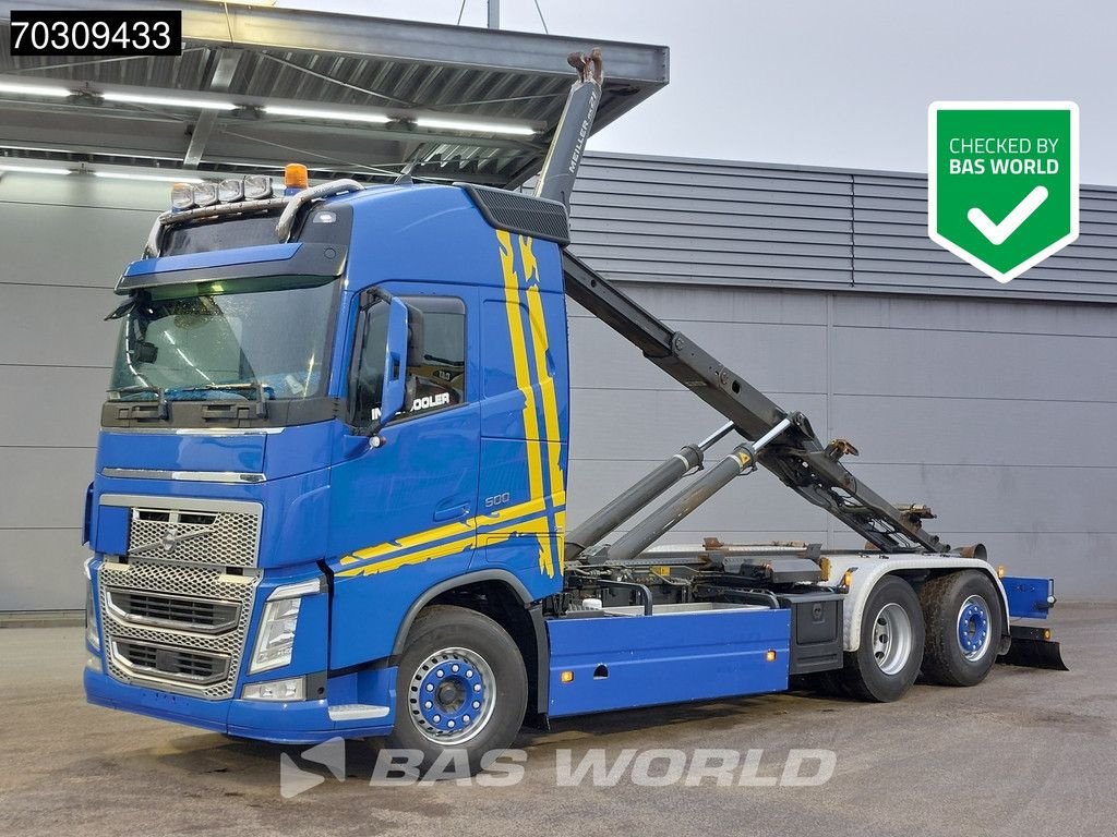 Abrollcontainer typu Volvo FH 500 FH 6X2 Meiller RS 21 70 containersysteem Lift+steering Ax, Gebrauchtmaschine v Veghel (Obrázek 1)