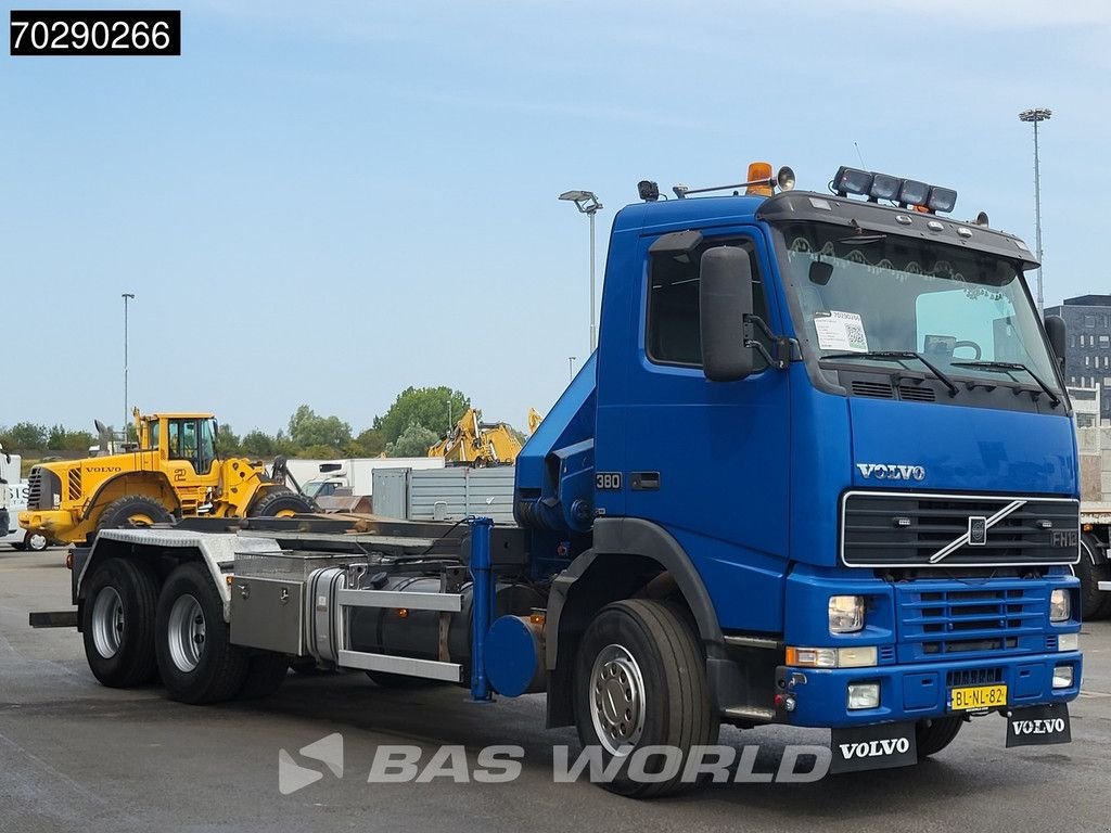 Abrollcontainer typu Volvo FH12 380 6X2 NL-Truck HMF 1463K2 Crane Steelsuspension Lift-Axle, Gebrauchtmaschine v Veghel (Obrázek 11)