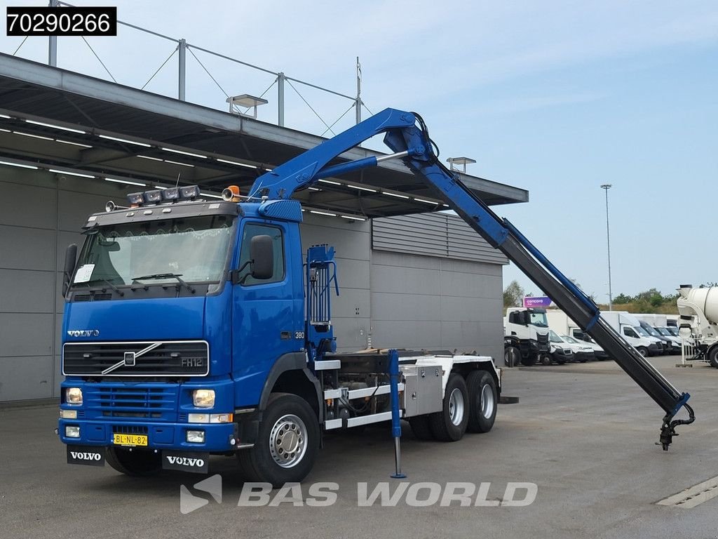 Abrollcontainer typu Volvo FH12 380 6X2 NL-Truck HMF 1463K2 Crane Steelsuspension Lift-Axle, Gebrauchtmaschine v Veghel (Obrázek 5)