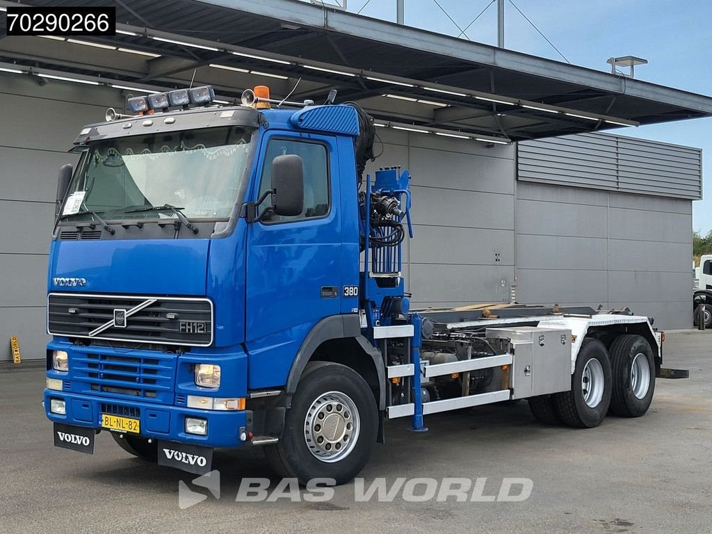Abrollcontainer typu Volvo FH12 380 6X2 NL-Truck HMF 1463K2 Crane Steelsuspension Lift-Axle, Gebrauchtmaschine v Veghel (Obrázek 9)