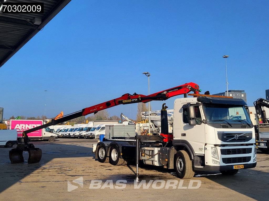 Abrollcontainer typu Volvo FM 330 FM 6X2 Palfinger Epsilon Z-Crane VDL Hook Lift+Steering A, Gebrauchtmaschine v Veghel (Obrázek 5)