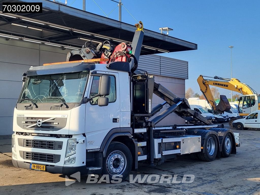 Abrollcontainer typu Volvo FM 330 FM 6X2 Palfinger Epsilon Z-Crane VDL Hook Lift+Steering A, Gebrauchtmaschine v Veghel (Obrázek 10)
