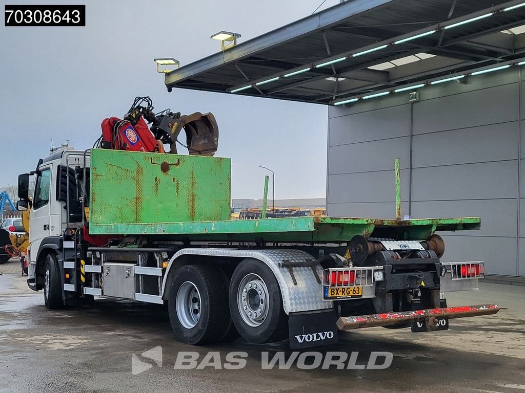 Abrollcontainer типа Volvo FM 370 6X2 HMF 1643 Z2 Crane 20tons AJK containersystem Lift+Ste, Gebrauchtmaschine в Veghel (Фотография 9)