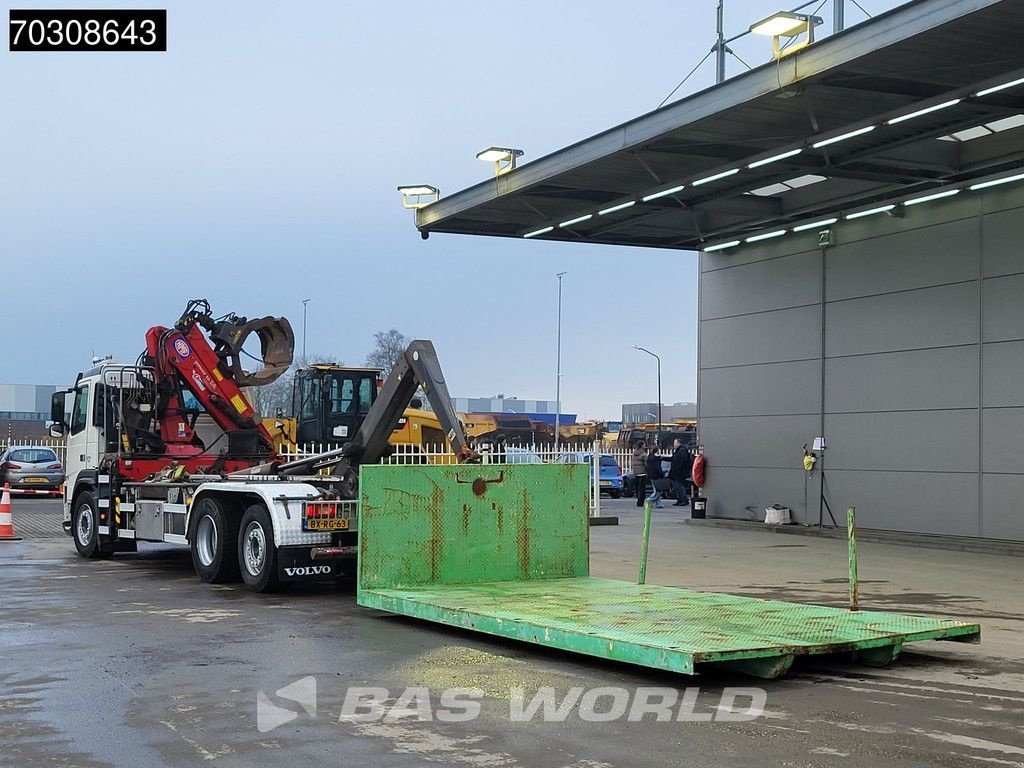 Abrollcontainer типа Volvo FM 370 6X2 HMF 1643 Z2 Crane 20tons AJK containersystem Lift+Ste, Gebrauchtmaschine в Veghel (Фотография 5)