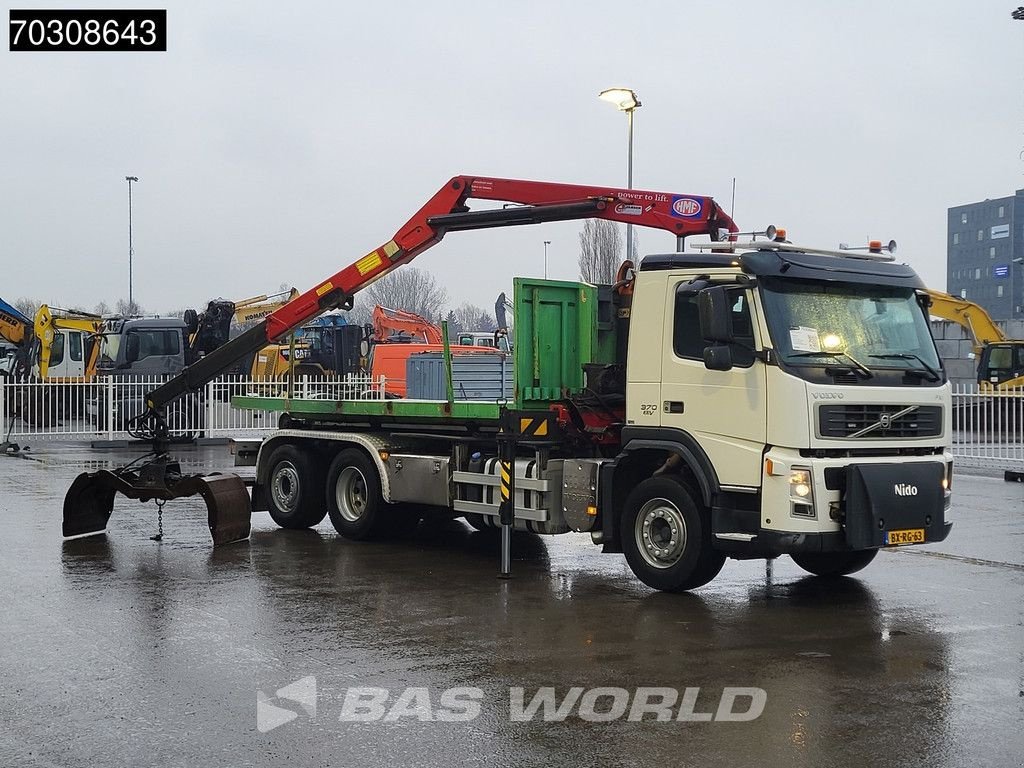 Abrollcontainer от тип Volvo FM 370 6X2 HMF 1643 Z2 Crane 20tons AJK containersystem Lift+Ste, Gebrauchtmaschine в Veghel (Снимка 7)