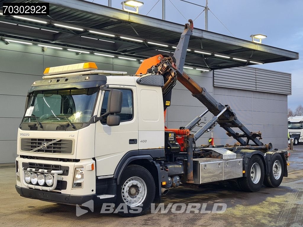 Abrollcontainer του τύπου Volvo FM 400 FM 6X2 Palfinger PK20002 Crane 17tons Palift Lift+steerin, Gebrauchtmaschine σε Veghel (Φωτογραφία 9)