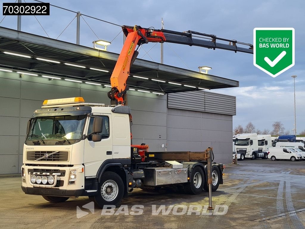 Abrollcontainer του τύπου Volvo FM 400 FM 6X2 Palfinger PK20002 Crane 17tons Palift Lift+steerin, Gebrauchtmaschine σε Veghel (Φωτογραφία 1)