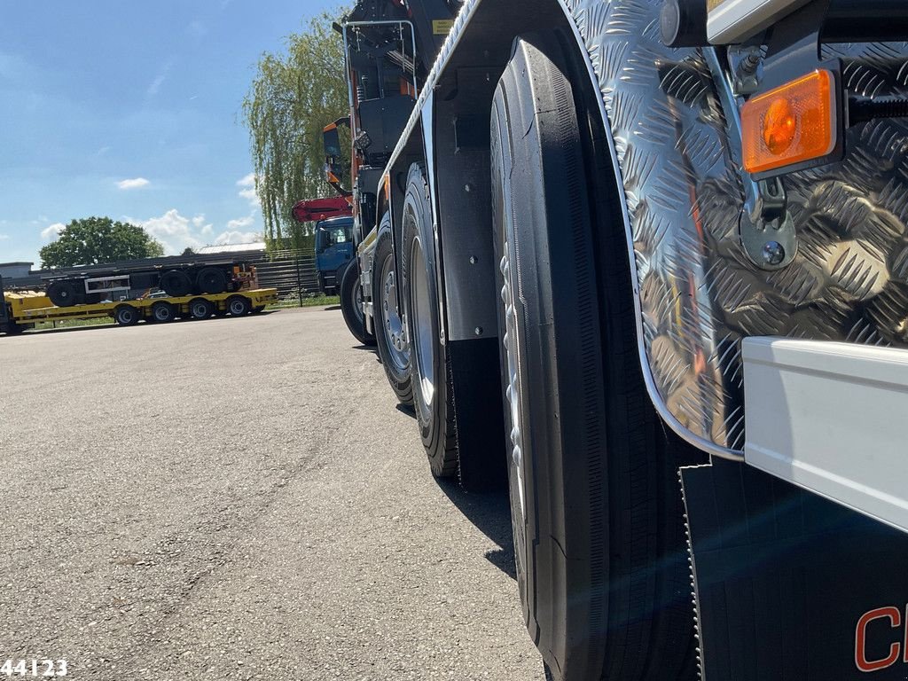 Abrollcontainer typu Volvo FM 420 8x2 Hiab 25 Tonmeter laadkraan Welvaarts laadkraan weegsy, Gebrauchtmaschine v ANDELST (Obrázek 10)