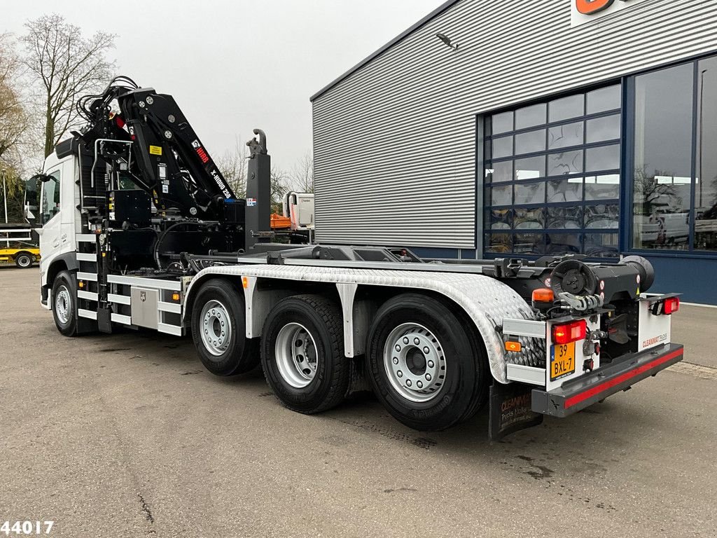 Abrollcontainer des Typs Volvo FM 420 8x2 Hiab 25 Tonmeter laadkraan + Welvaarts weighing syste, Gebrauchtmaschine in ANDELST (Bild 4)