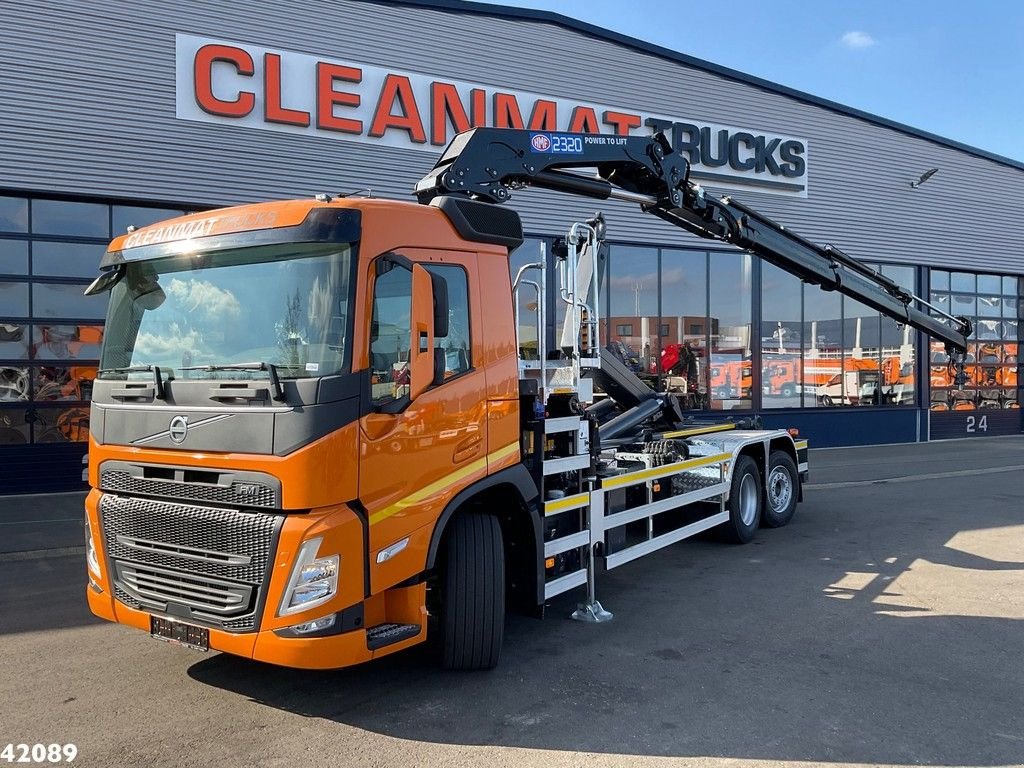 Abrollcontainer tip Volvo FM 430 HMF 23 ton/meter laadkraan, Gebrauchtmaschine in ANDELST (Poză 1)