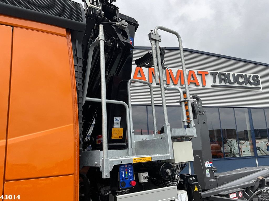 Abrollcontainer des Typs Volvo FM 430 HMF 23 Tonmeter laadkraan, Gebrauchtmaschine in ANDELST (Bild 10)