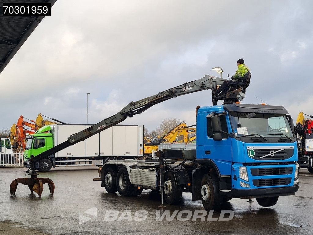 Abrollcontainer des Typs Volvo FM 460 8X2 Penz 12ZR7,70 Crane + AJK HS20N Automatic VEB+ Euro 5, Gebrauchtmaschine in Veghel (Bild 5)