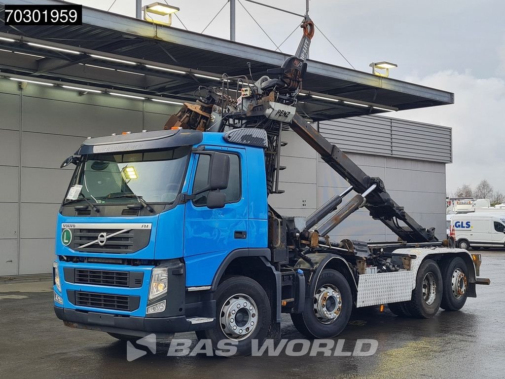 Abrollcontainer des Typs Volvo FM 460 8X2 Penz 12ZR7,70 Crane + AJK HS20N Automatic VEB+ Euro 5, Gebrauchtmaschine in Veghel (Bild 9)