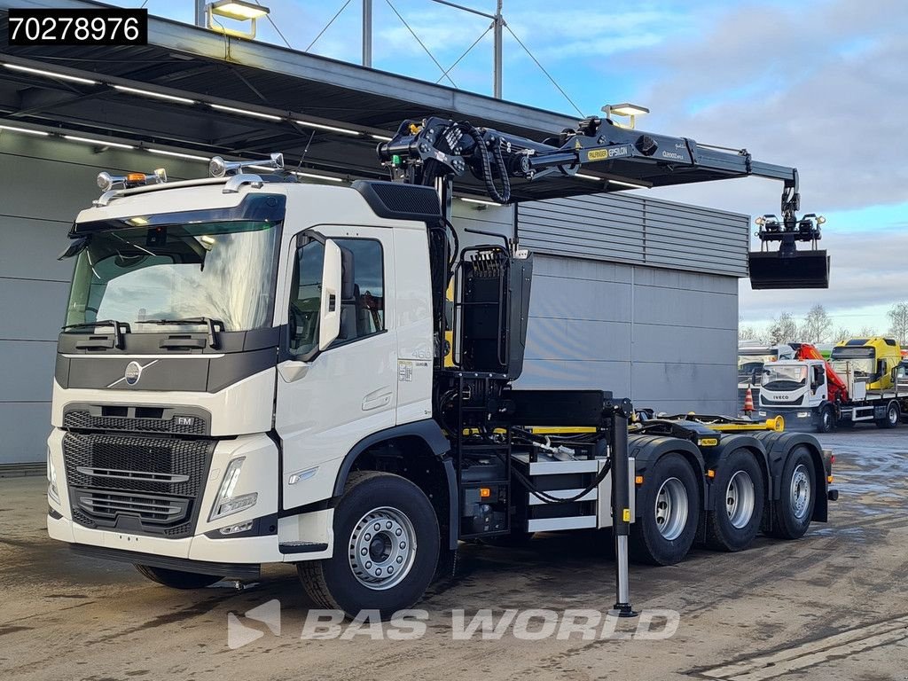 Abrollcontainer of the type Volvo FM 460 8X4 NEW! Palfinger Q200Z95TR Crane Kran + HT 24 TEC Hookl, Neumaschine in Veghel (Picture 8)