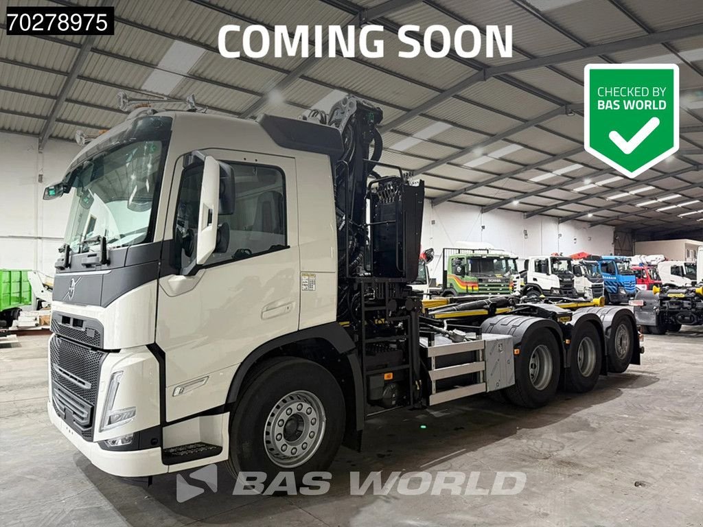 Abrollcontainer van het type Volvo FM 460 8X4 NEW! Palfinger Q200Z95TR HPLS Crane + HT 24 TEC Hookl, Neumaschine in Veghel (Foto 1)