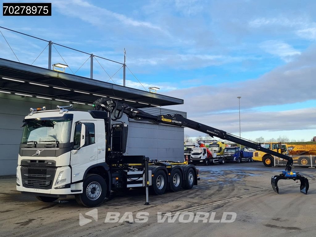 Abrollcontainer vrste Volvo FM 460 8X4 NEW! Palfinger Q200Z95TR HPLS Crane + HT 24 TEC Hookl, Neumaschine v Veghel (Slika 7)