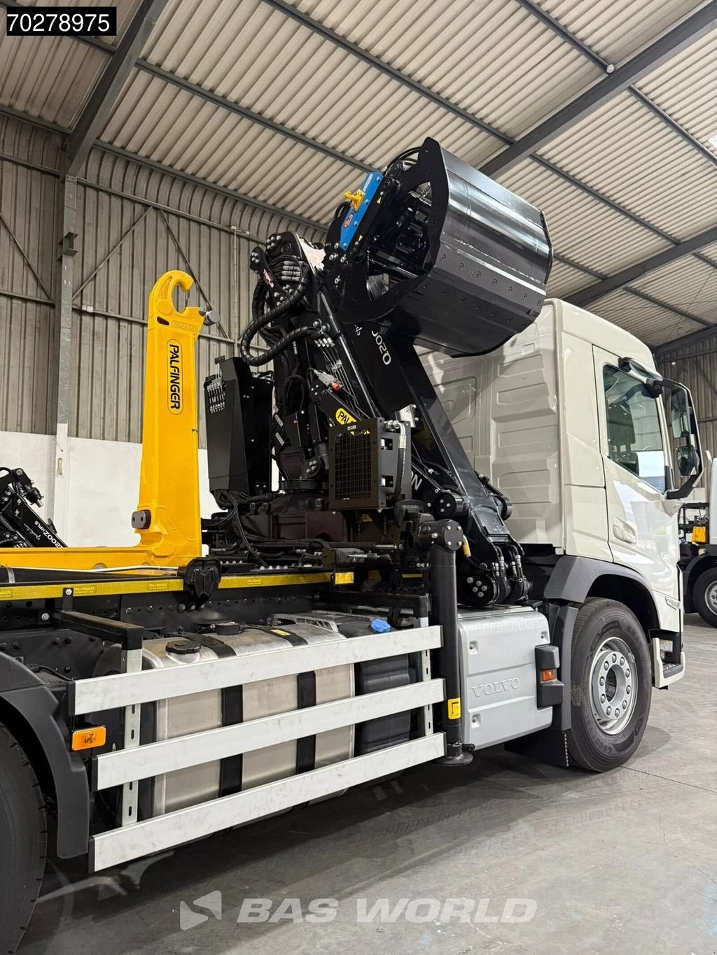 Abrollcontainer типа Volvo FM 460 8X4 NEW! Palfinger Q200Z95TR HPLS Crane + HT 24 TEC Hookl, Neumaschine в Veghel (Фотография 7)