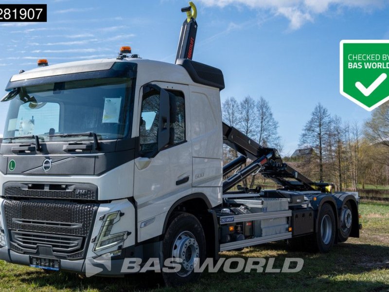 Abrollcontainer del tipo Volvo FM 500 6X2 21 Tonnes Hiab VLT21s59 Liftachse Euro 6, Neumaschine en Veghel (Imagen 1)