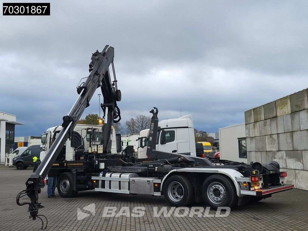 Abrollcontainer des Typs Volvo FMX 370 FMX 6X2 HIAB 244 E P-3 Hipro Kran + XR21S56 containersys, Gebrauchtmaschine in Veghel (Bild 5)