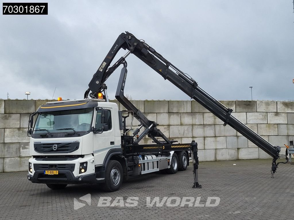 Abrollcontainer des Typs Volvo FMX 370 FMX 6X2 HIAB 244 E P-3 Hipro Kran + XR21S56 containersys, Gebrauchtmaschine in Veghel (Bild 8)