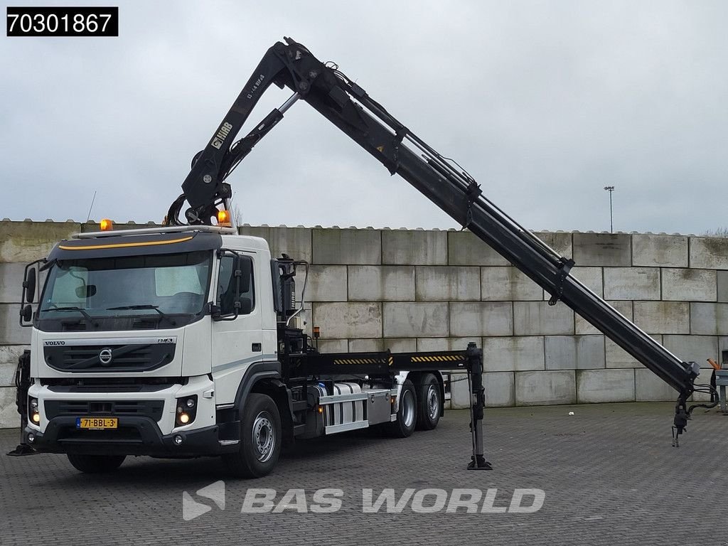 Abrollcontainer des Typs Volvo FMX 370 FMX 6X2 HIAB 244 E P-3 Hipro Kran + XR21S56 containersys, Gebrauchtmaschine in Veghel (Bild 3)