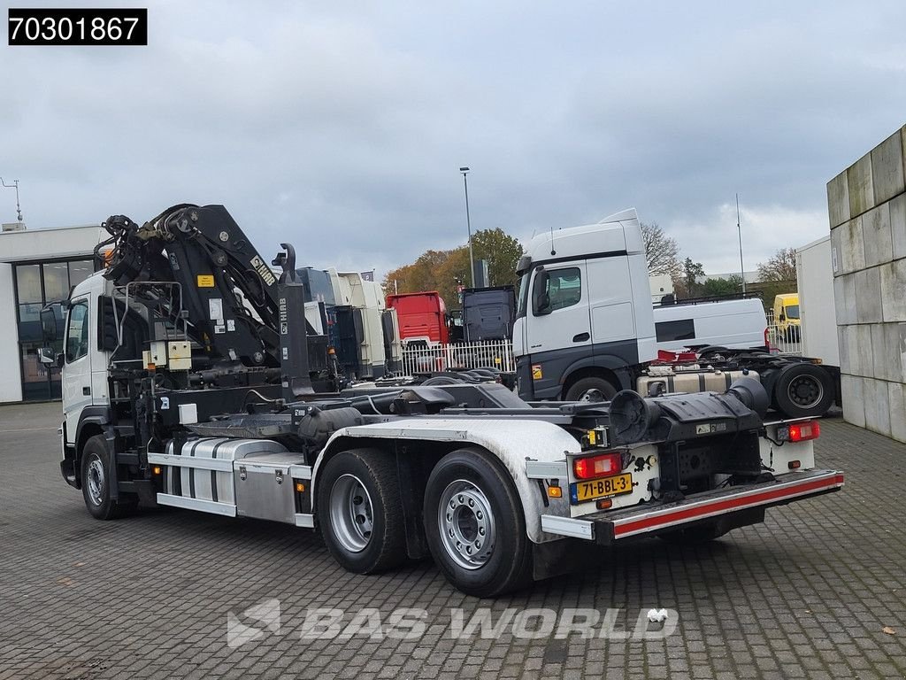 Abrollcontainer des Typs Volvo FMX 370 FMX 6X2 HIAB 244 E P-3 Hipro Kran + XR21S56 containersys, Gebrauchtmaschine in Veghel (Bild 11)
