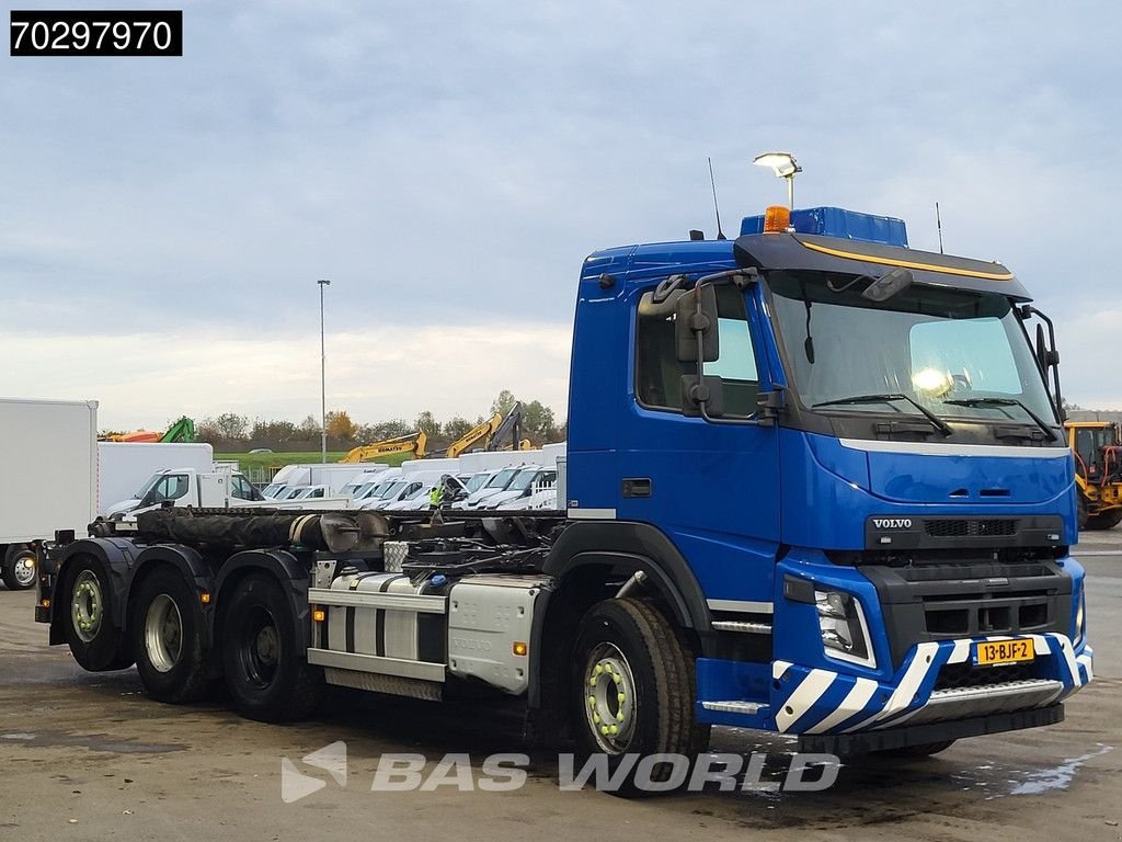 Abrollcontainer des Typs Volvo FMX 410 8X4 NL-Truck TRANS-COM TRC-28S VEB+ Lift-Lenkachse Euro, Gebrauchtmaschine in Veghel (Bild 7)