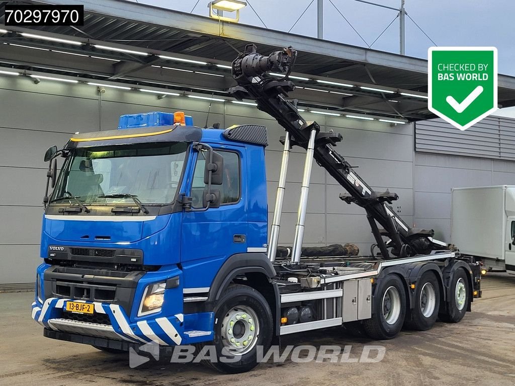 Abrollcontainer des Typs Volvo FMX 410 8X4 NL-Truck TRANS-COM TRC-28S VEB+ Lift-Lenkachse Euro, Gebrauchtmaschine in Veghel (Bild 1)