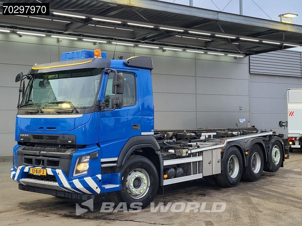 Abrollcontainer des Typs Volvo FMX 410 8X4 NL-Truck TRANS-COM TRC-28S VEB+ Lift-Lenkachse Euro, Gebrauchtmaschine in Veghel (Bild 3)