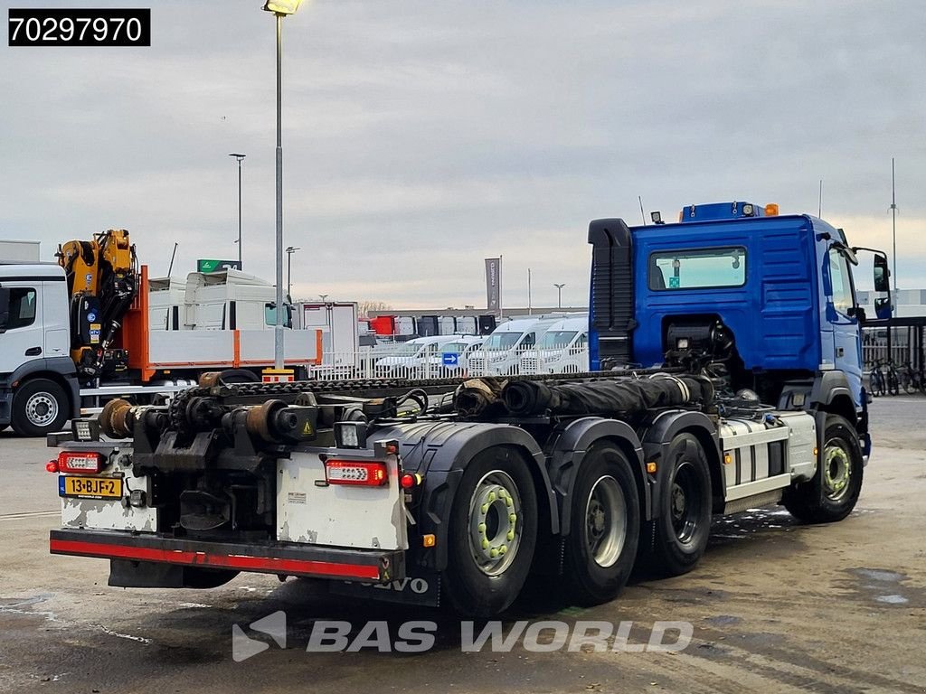 Abrollcontainer des Typs Volvo FMX 410 8X4 NL-Truck TRANS-COM TRC-28S VEB+ Lift-Lenkachse Euro, Gebrauchtmaschine in Veghel (Bild 8)
