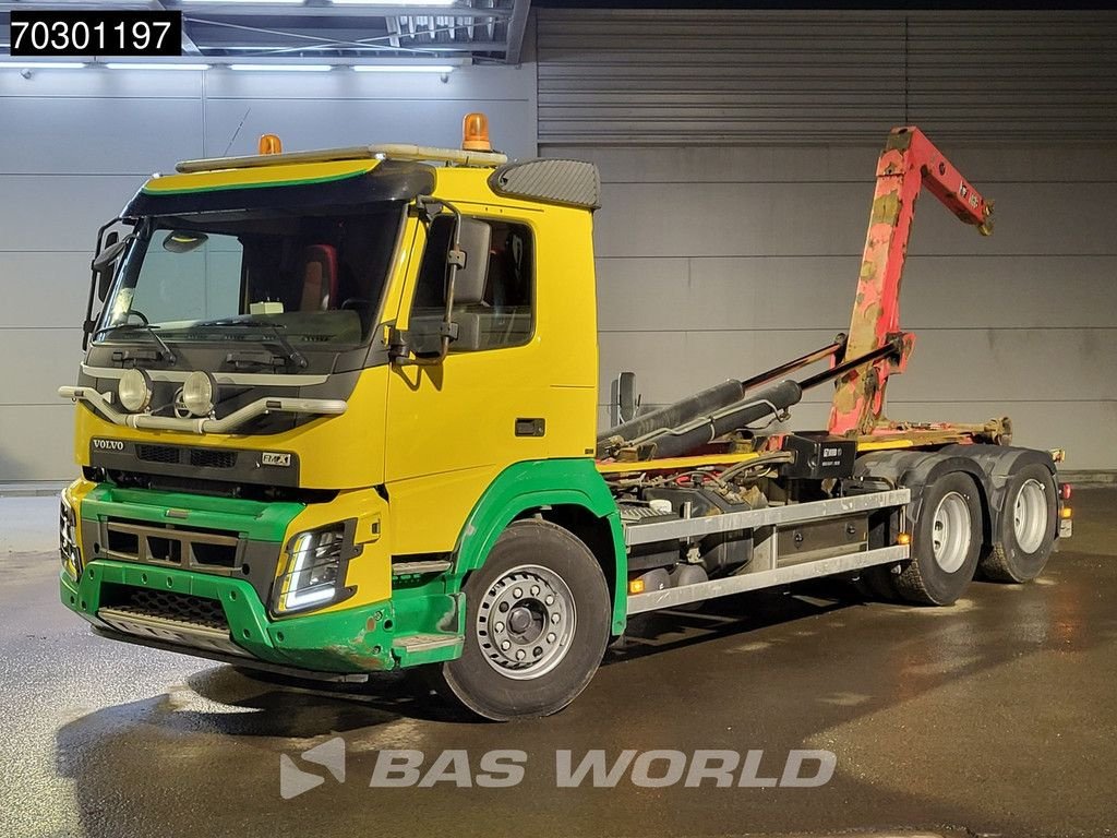 Abrollcontainer des Typs Volvo FMX 410 FMX 6X4 21tons HIAB XR21S59 containersystem Automatic Eu, Gebrauchtmaschine in Veghel (Bild 5)