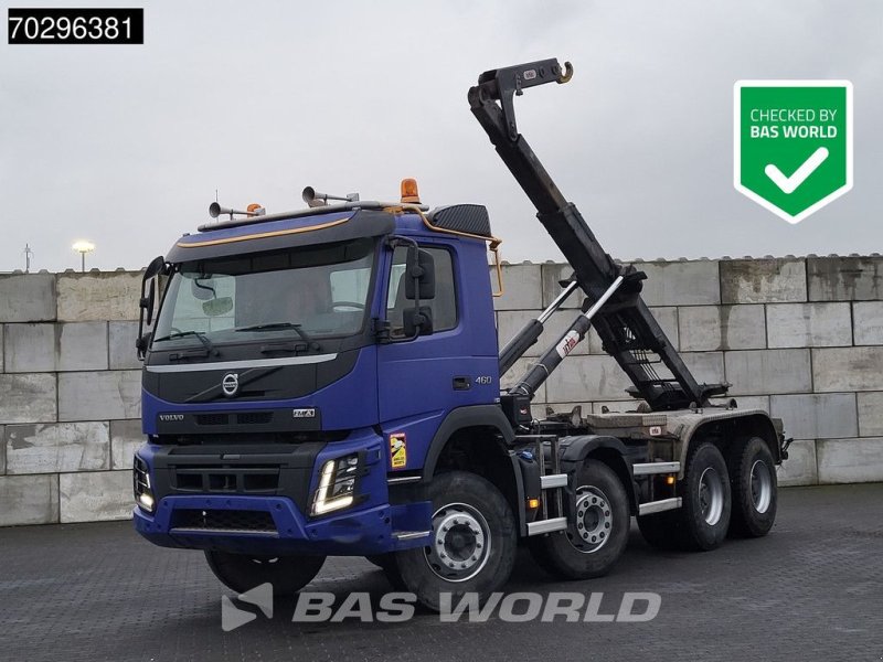 Abrollcontainer typu Volvo FMX 460 8X4 Hyva 26-55 SK containersystem Automatic Steelsuspens, Gebrauchtmaschine v Veghel (Obrázek 1)