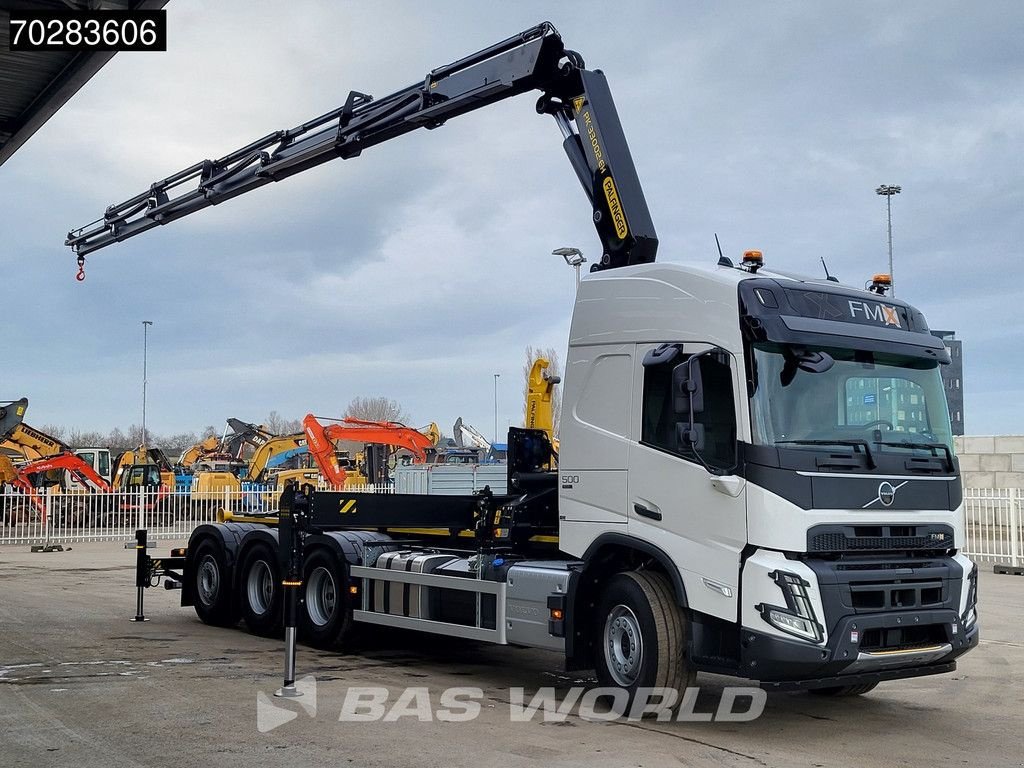 Abrollcontainer типа Volvo FMX 500 8X4 NEW! Crane + Hooklift Palfinger PK33002 Crane EURO6, Neumaschine в Veghel (Фотография 2)