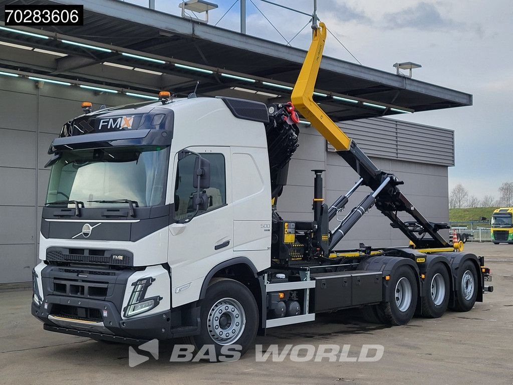 Abrollcontainer типа Volvo FMX 500 8X4 NEW! Crane + Hooklift Palfinger PK33002 Crane EURO6, Neumaschine в Veghel (Фотография 7)