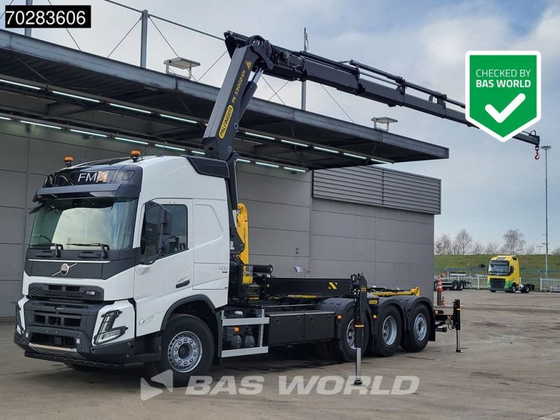 Abrollcontainer typu Volvo FMX 500 8X4 NEW! Crane + Hooklift Palfinger PK33002 Crane EURO6, Neumaschine v Veghel (Obrázek 1)