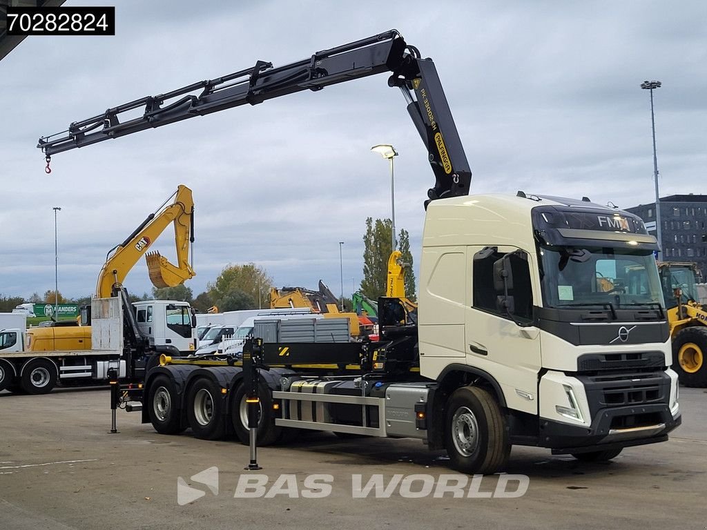 Abrollcontainer des Typs Volvo FMX 500 8X4 NEW! Palfinger PK33002 Crane + HT22TEC Hooklift Lift, Neumaschine in Veghel (Bild 3)