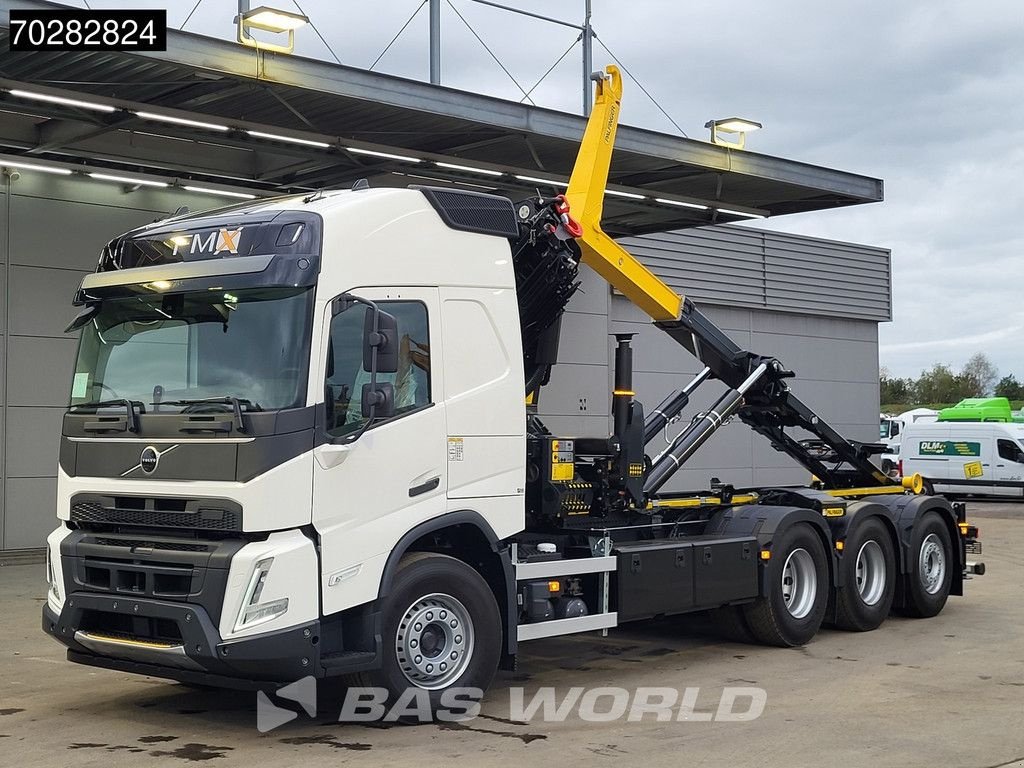 Abrollcontainer des Typs Volvo FMX 500 8X4 NEW! Palfinger PK33002 Crane + HT22TEC Hooklift Lift, Neumaschine in Veghel (Bild 5)