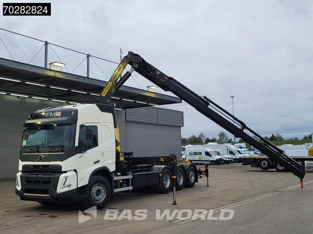 Abrollcontainer des Typs Volvo FMX 500 8X4 NEW! Palfinger PK33002 Crane + HT22TEC Hooklift Lift, Neumaschine in Veghel (Bild 10)