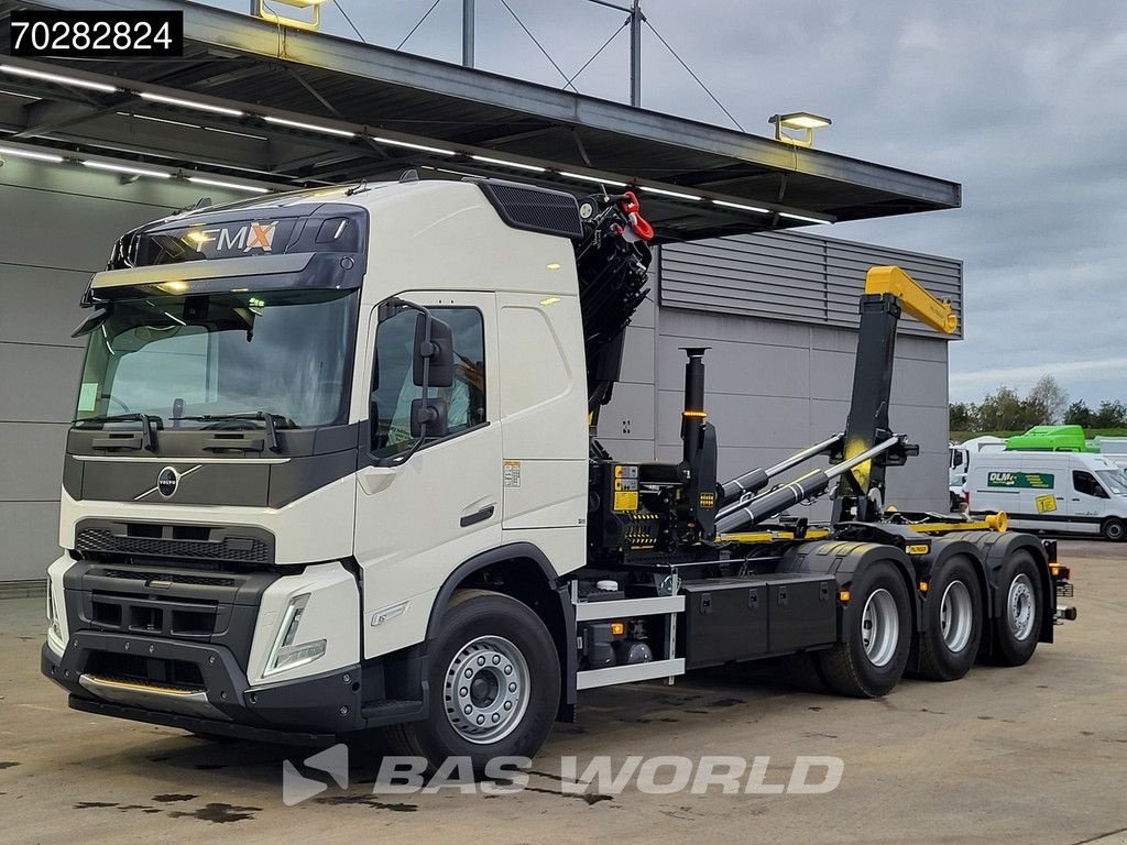 Abrollcontainer des Typs Volvo FMX 500 8X4 NEW! Palfinger PK33002 Crane + HT22TEC Hooklift Lift, Neumaschine in Veghel (Bild 8)
