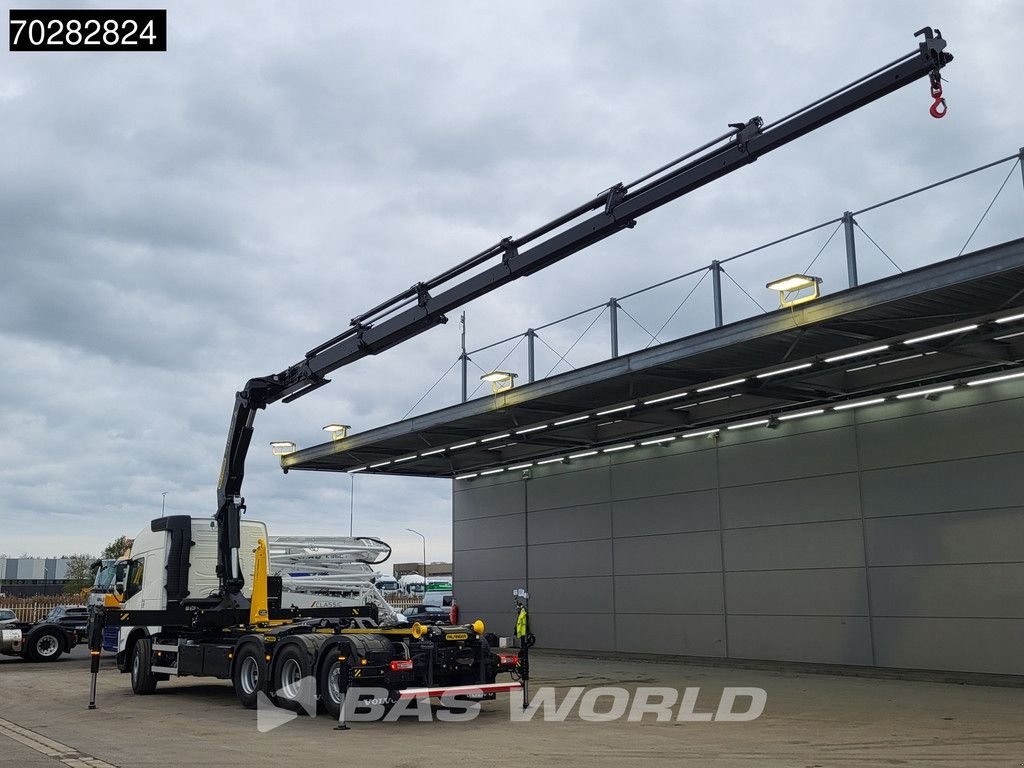Abrollcontainer des Typs Volvo FMX 500 8X4 NEW! Palfinger PK33002 Crane + HT22TEC Hooklift Lift, Neumaschine in Veghel (Bild 2)