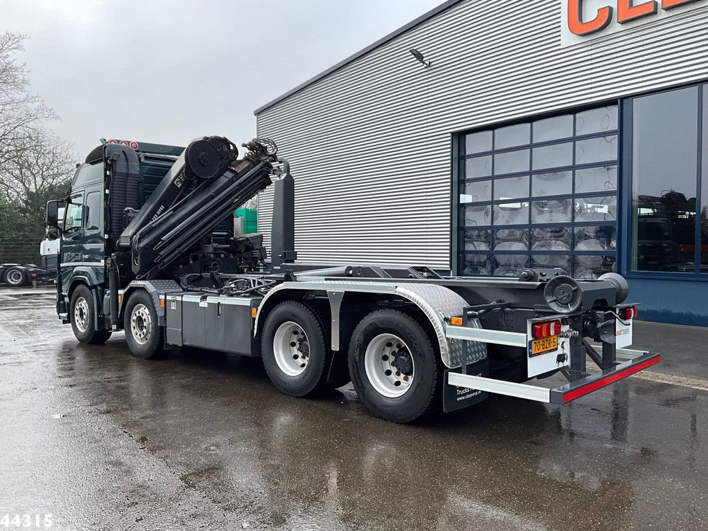 Abrollcontainer del tipo Volvo FMX 540 8x4 Euro 6 Hiab 28 Tonmeter laadkraan, Gebrauchtmaschine In ANDELST (Immagine 4)