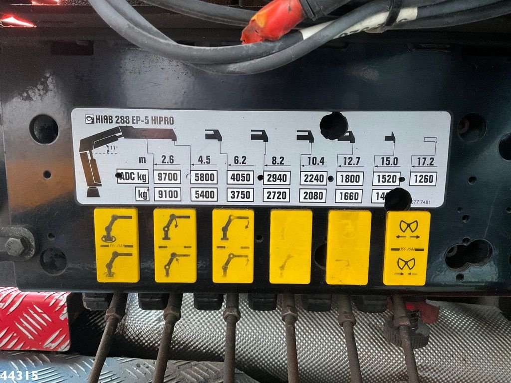 Abrollcontainer del tipo Volvo FMX 540 8x4 Euro 6 Hiab 28 Tonmeter laadkraan, Gebrauchtmaschine In ANDELST (Immagine 8)