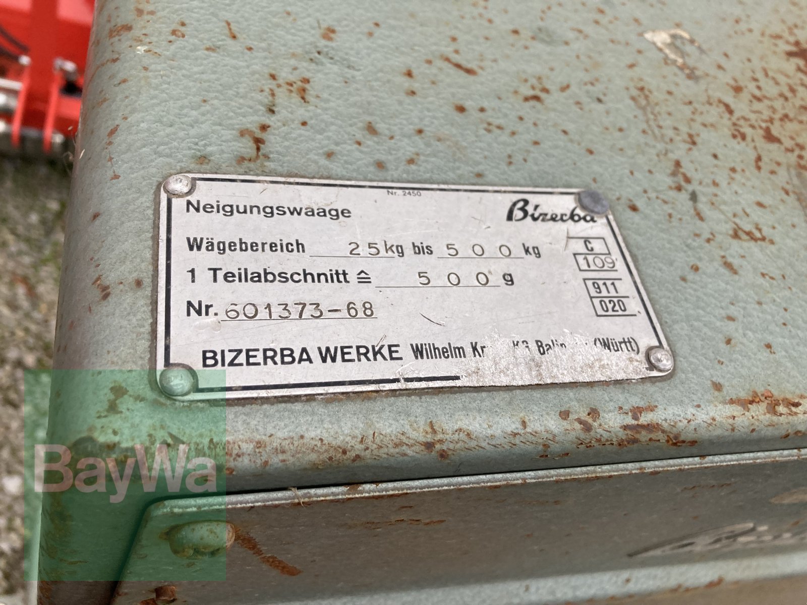 Absackwaage/Waage des Typs Bizerba Waage 25-500KG, Gebrauchtmaschine in Giebelstadt (Bild 6)